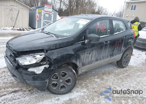 2022 Ford Ecosport S z USA, uszkodzony, nr VIN MAJ6S3FL4NC466811